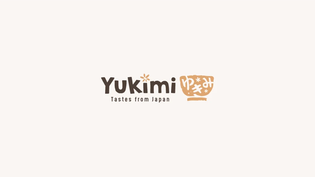 Yukimi 悠の米品牌识别系统，呈现日式社区餐桌氛围