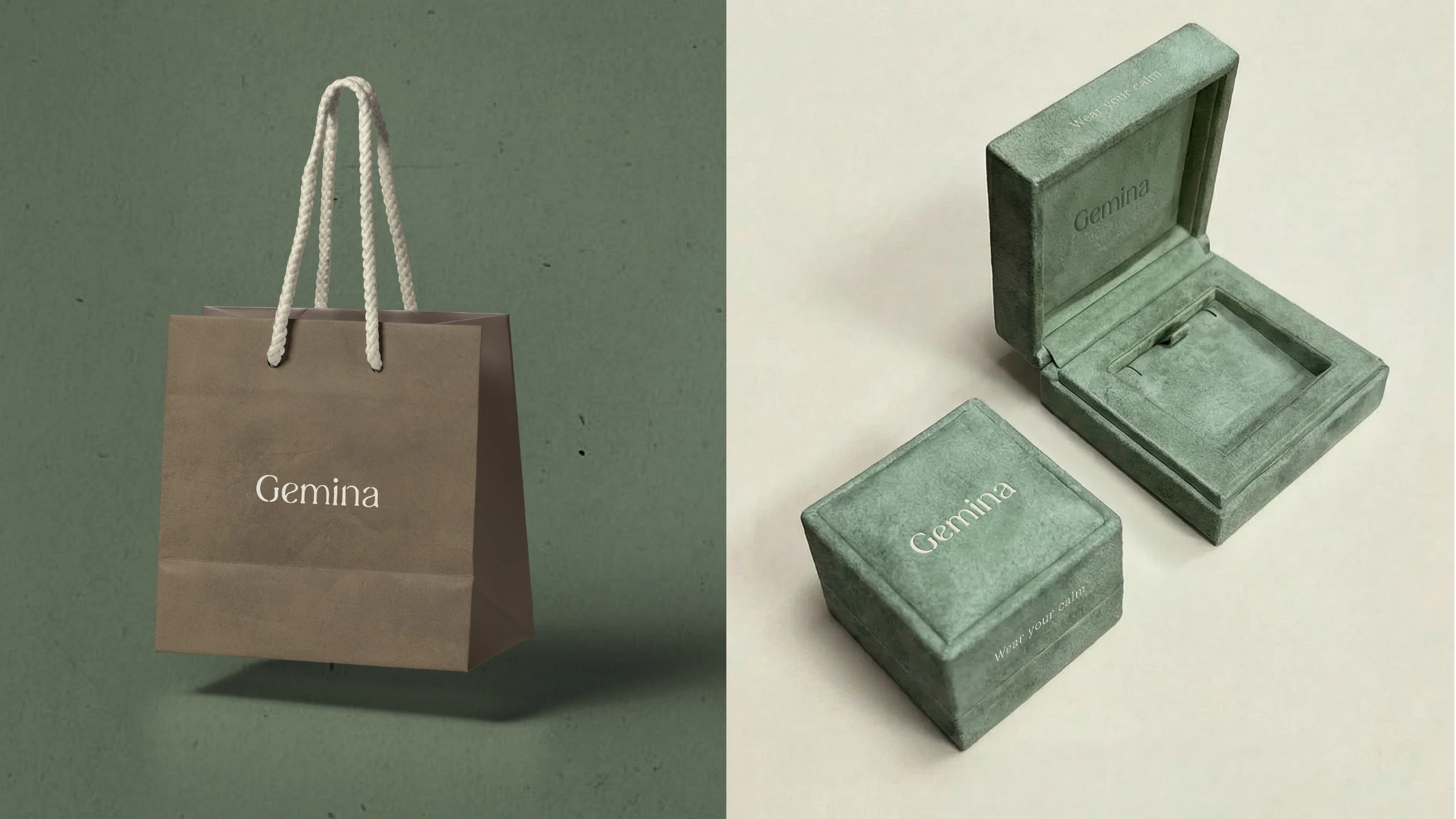 Gemina jewelry brand identity — portfolio image 13