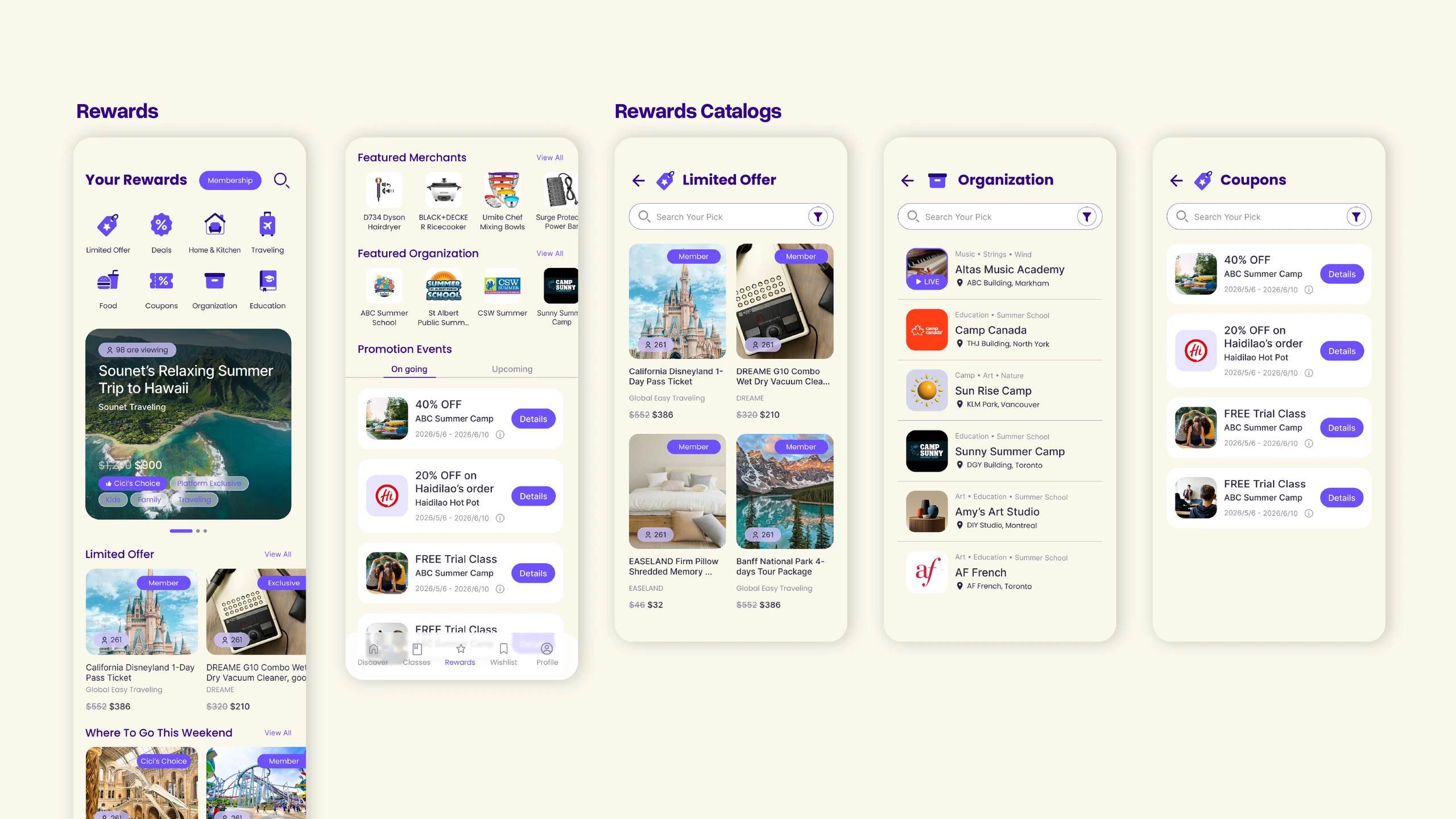 KidsPick initial mobile app UI/UX design — portfolio image 5
