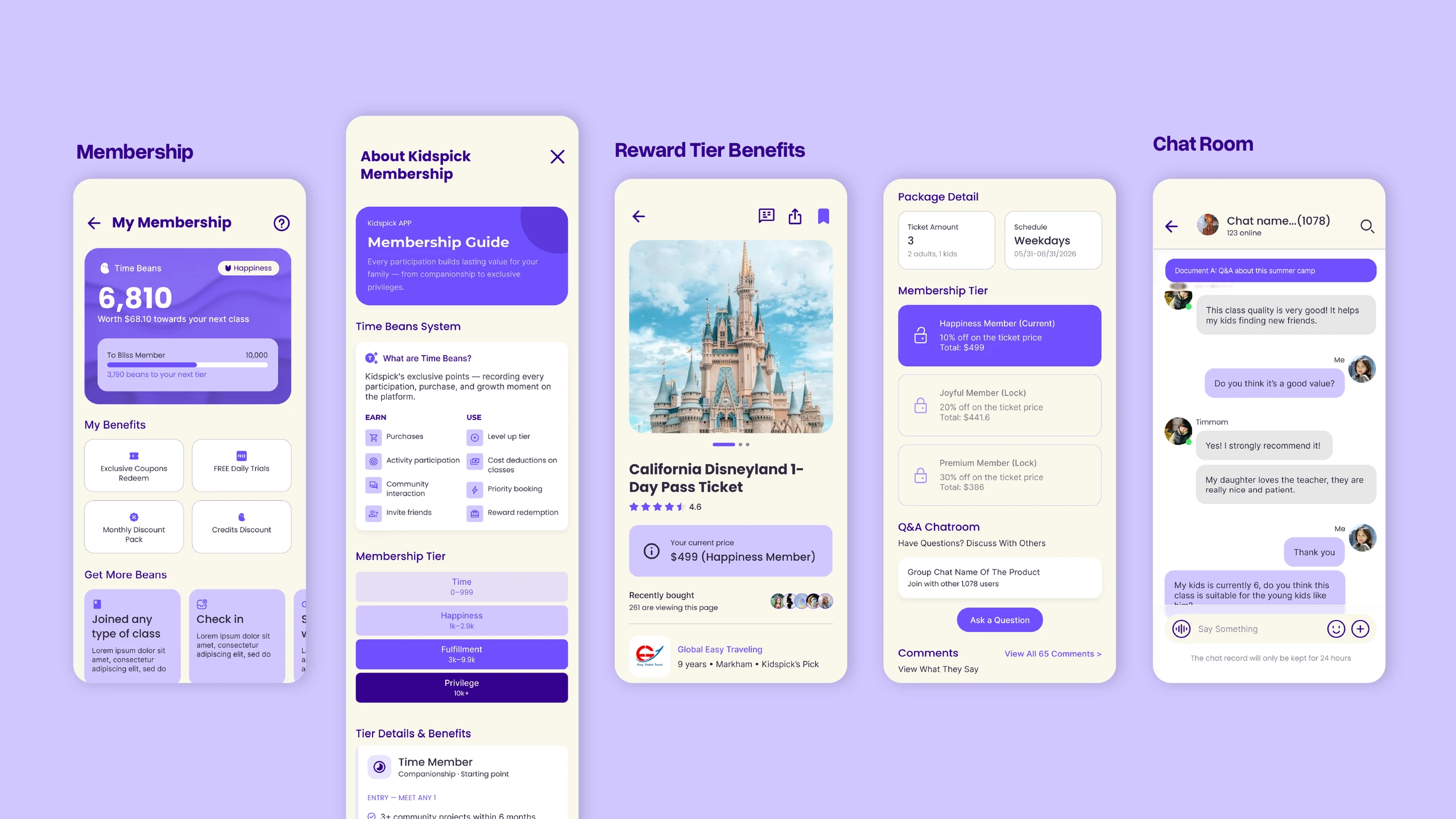 KidsPick initial mobile app UI/UX design — portfolio image 6